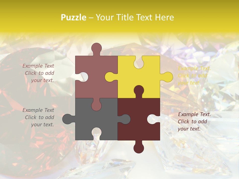 Valentine Precious Stone PowerPoint Template