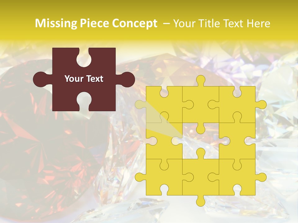 Valentine Precious Stone PowerPoint Template