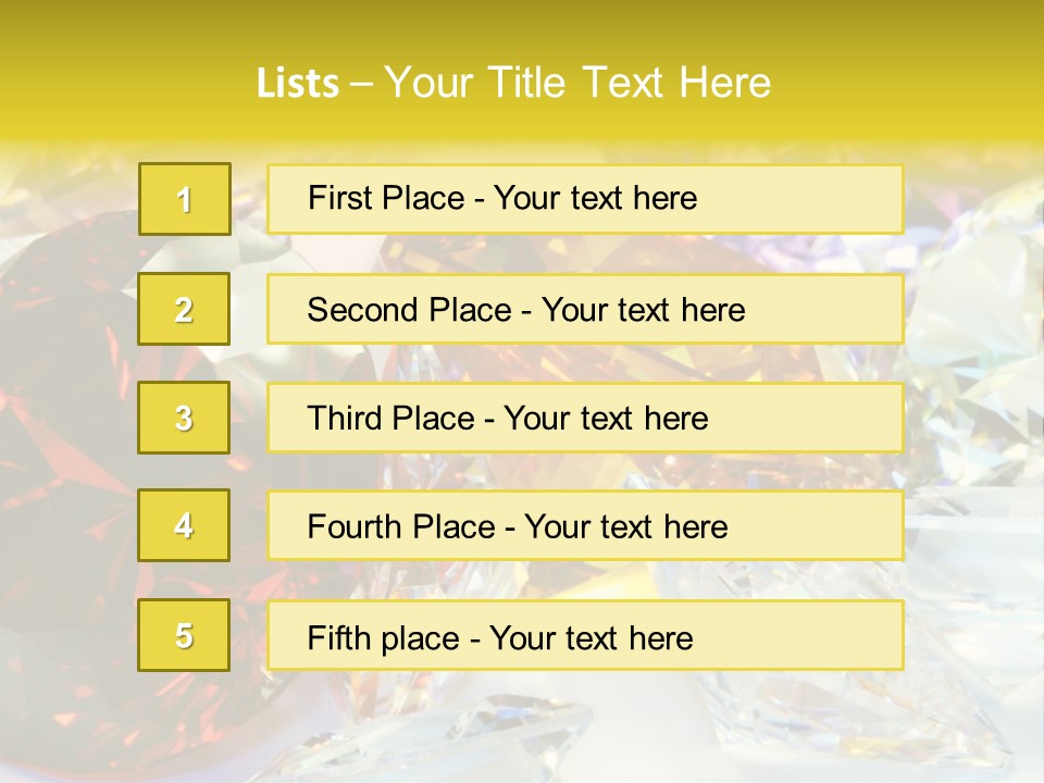 Valentine Precious Stone PowerPoint Template
