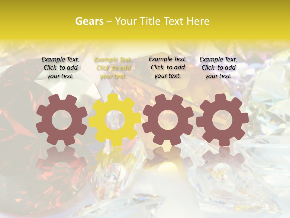 Valentine Precious Stone PowerPoint Template