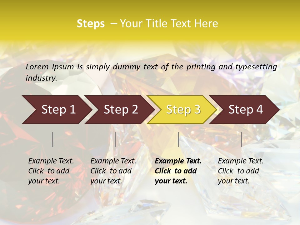 Valentine Precious Stone PowerPoint Template