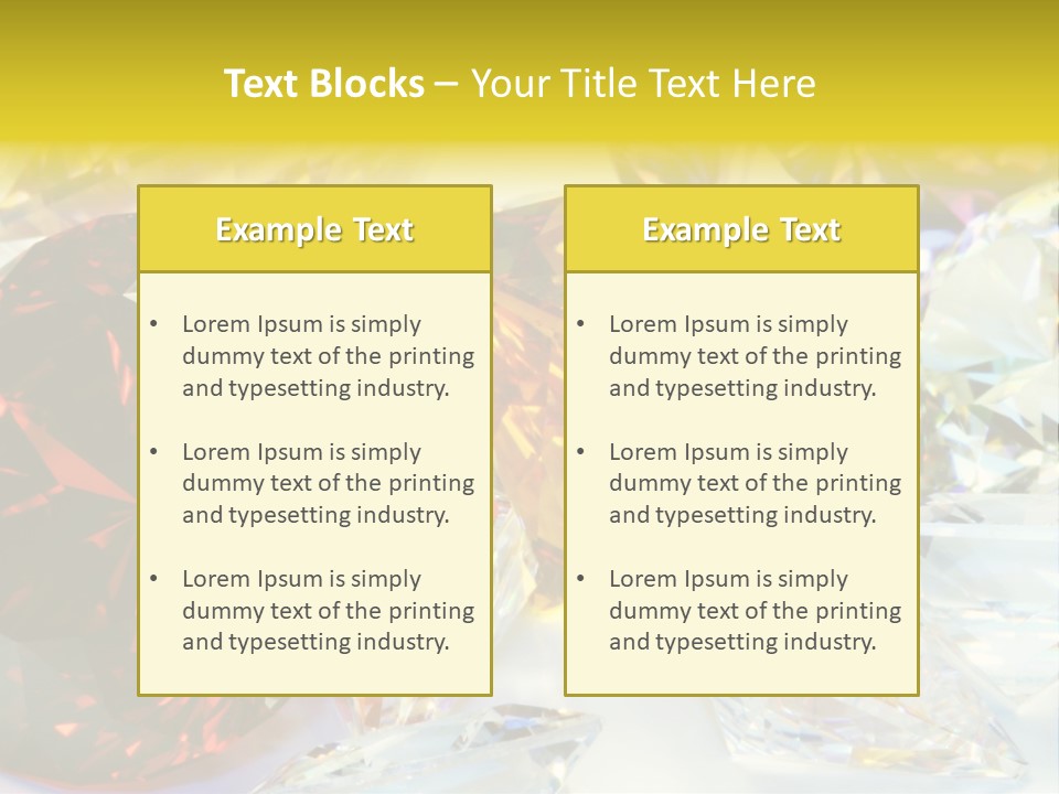 Valentine Precious Stone PowerPoint Template