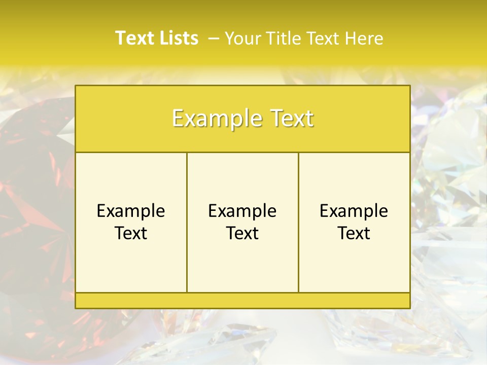 Valentine Precious Stone PowerPoint Template