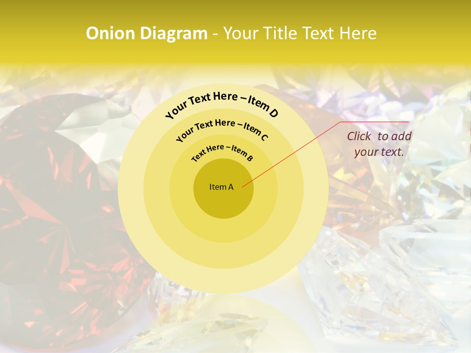 Valentine Precious Stone PowerPoint Template