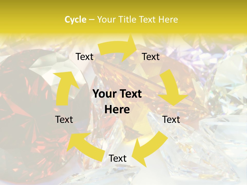 Valentine Precious Stone PowerPoint Template