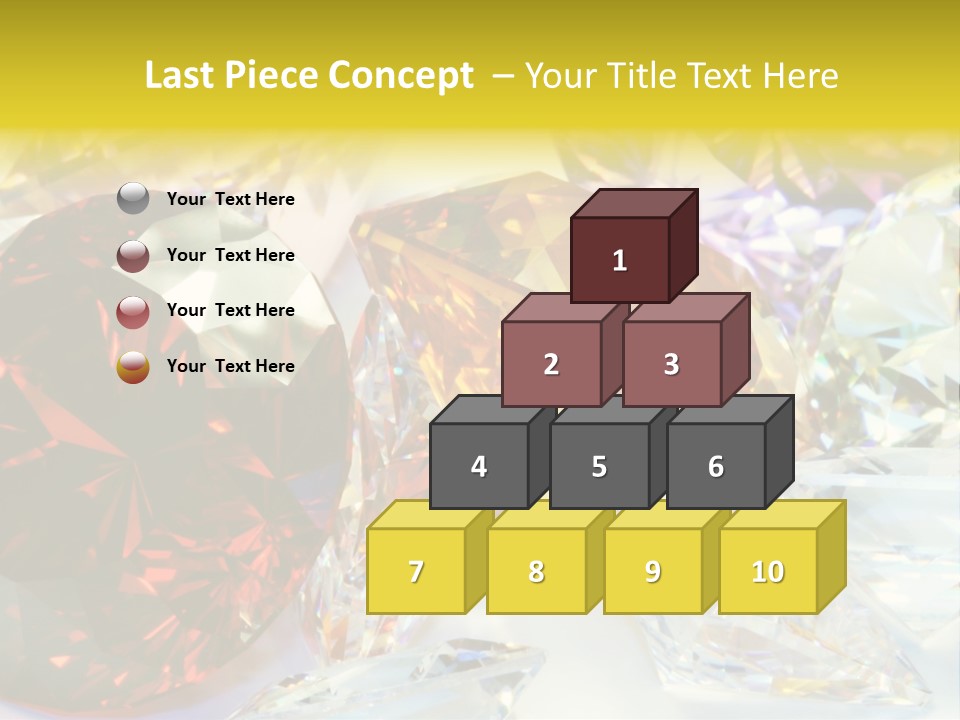 Valentine Precious Stone PowerPoint Template