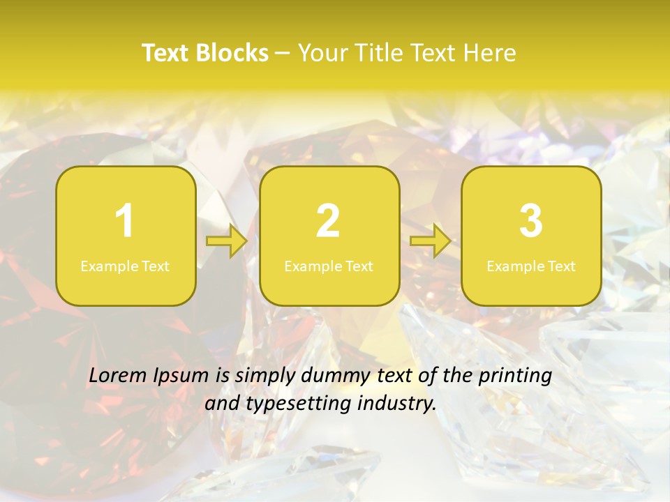 Valentine Precious Stone PowerPoint Template