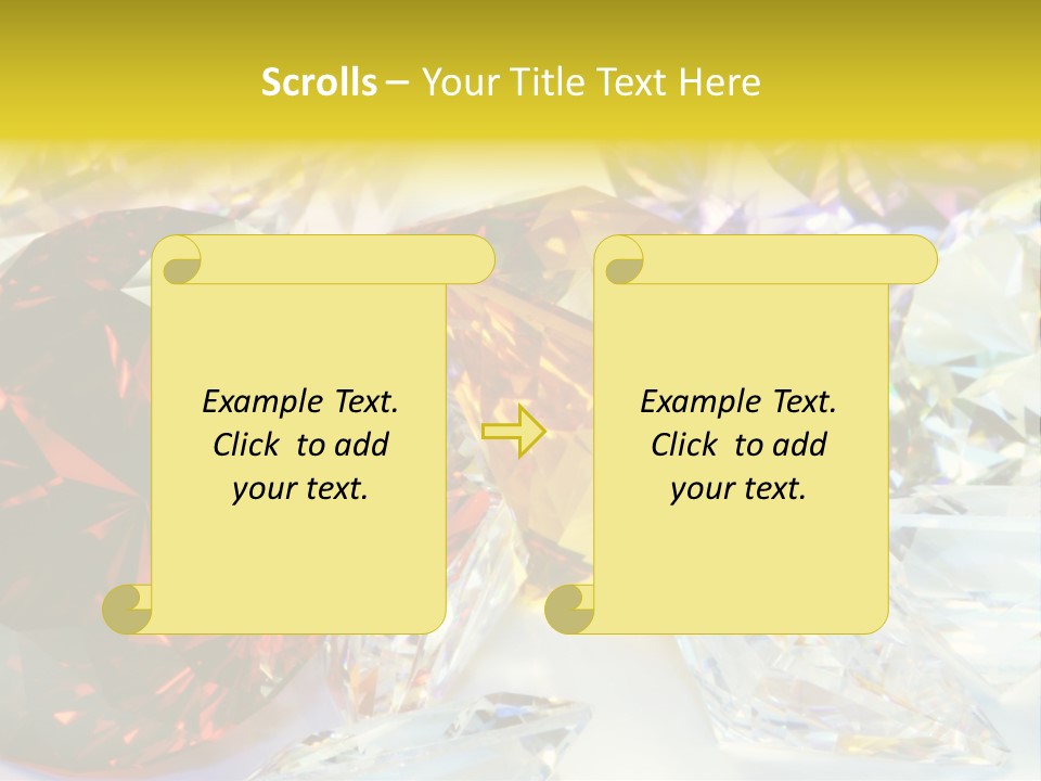 Valentine Precious Stone PowerPoint Template