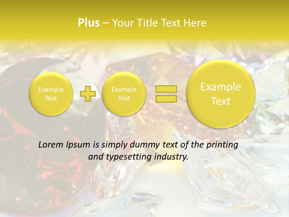 Valentine Precious Stone PowerPoint Template