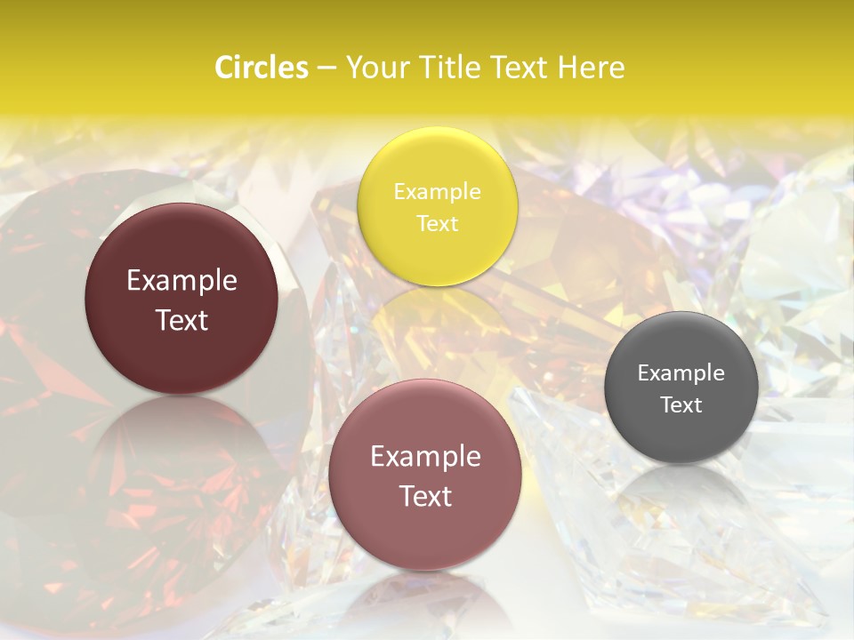 Valentine Precious Stone PowerPoint Template