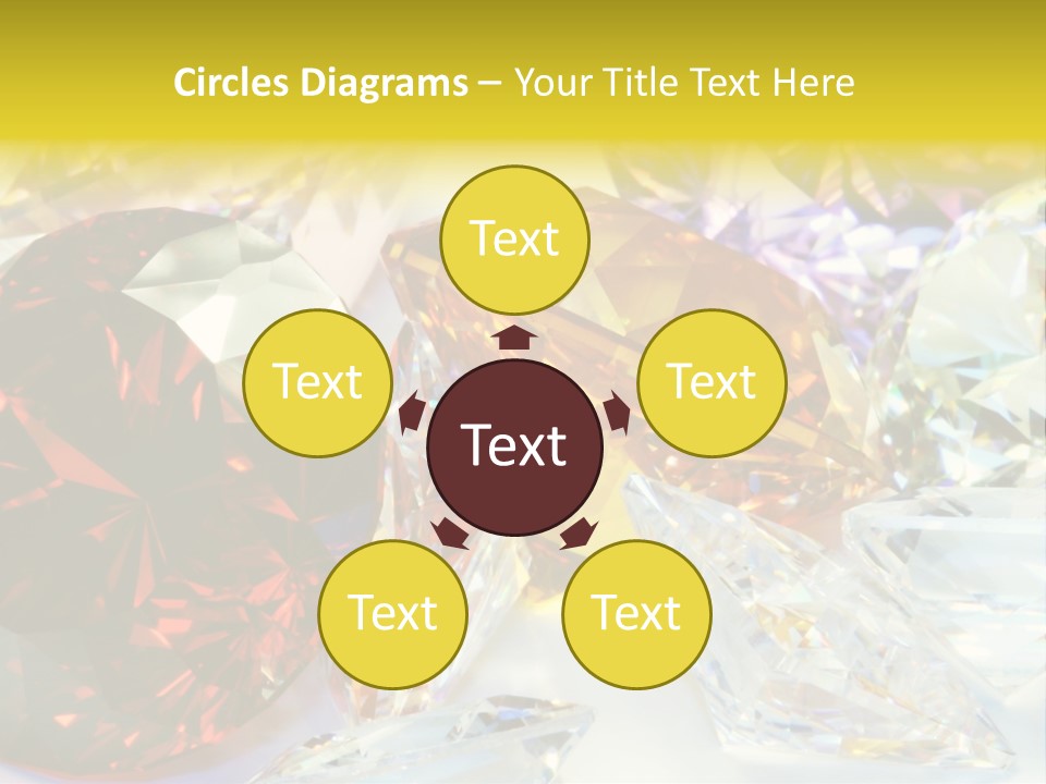 Valentine Precious Stone PowerPoint Template