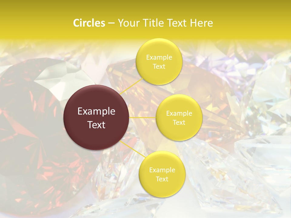 Valentine Precious Stone PowerPoint Template