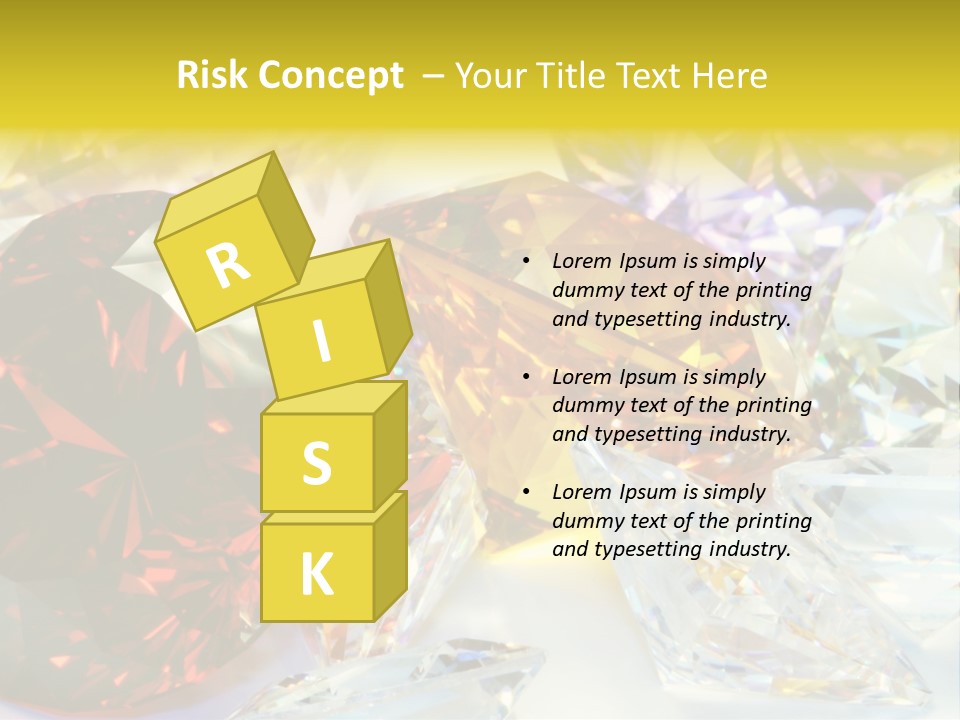 Valentine Precious Stone PowerPoint Template