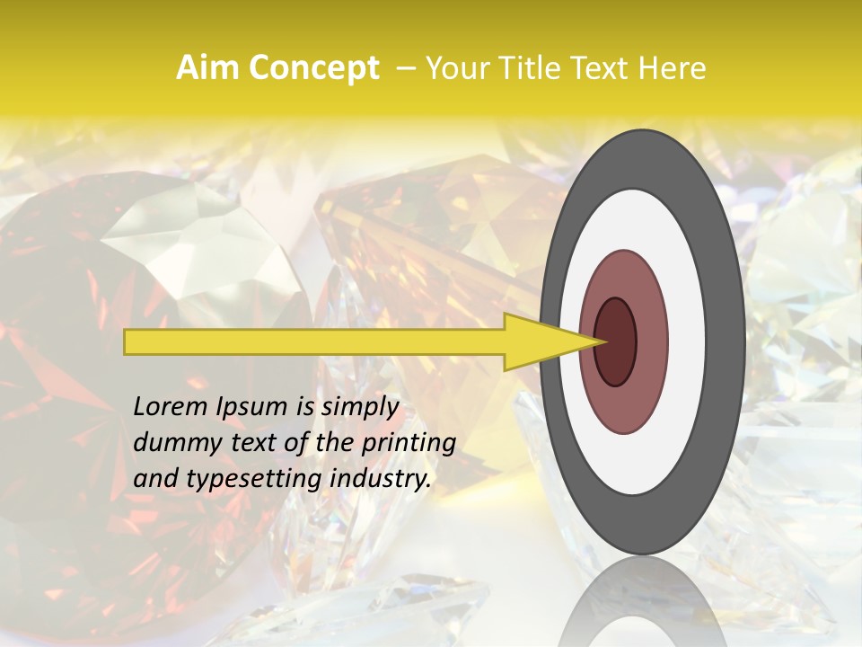 Valentine Precious Stone PowerPoint Template