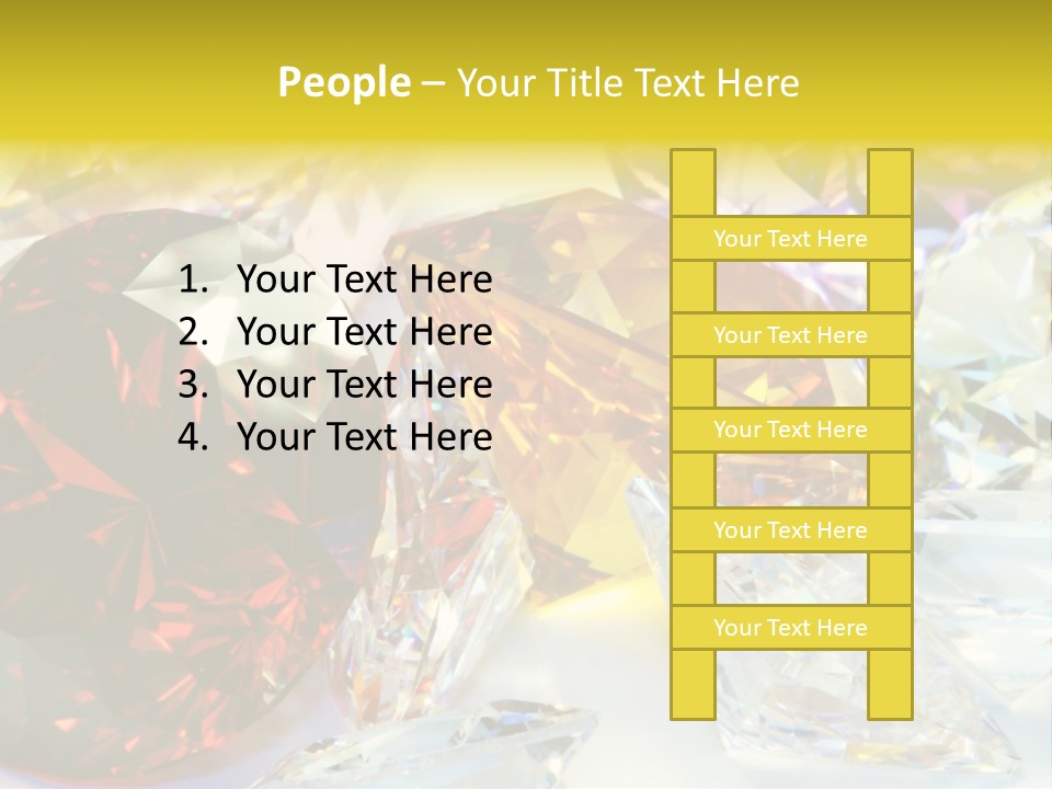 Valentine Precious Stone PowerPoint Template