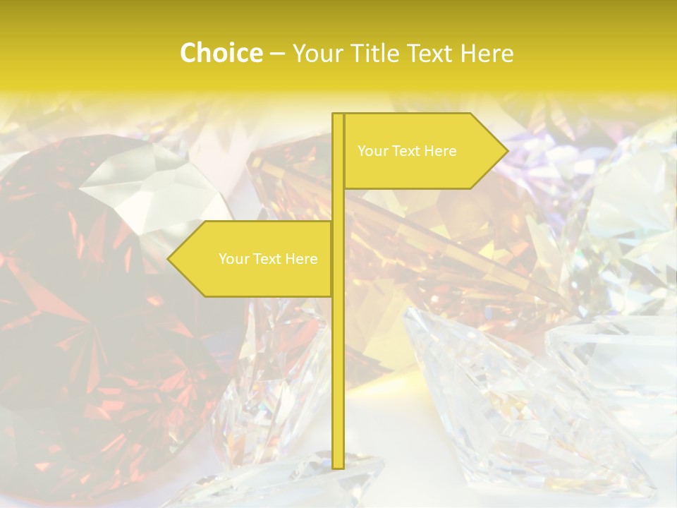 Valentine Precious Stone PowerPoint Template