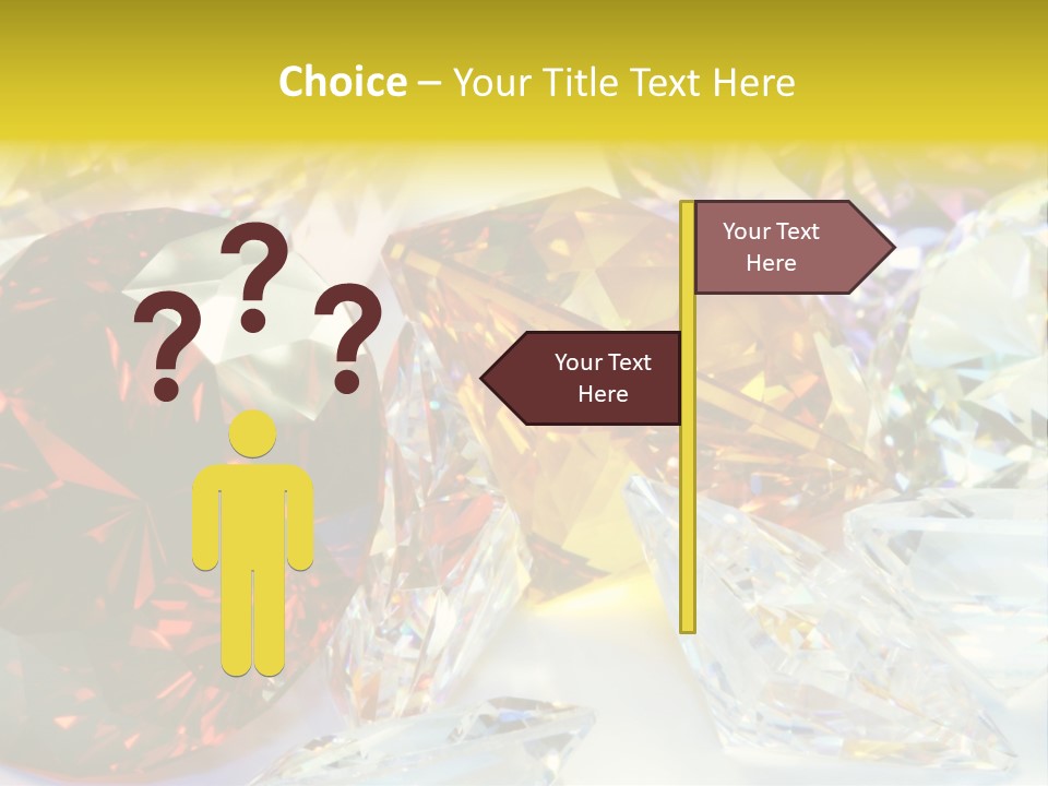 Valentine Precious Stone PowerPoint Template