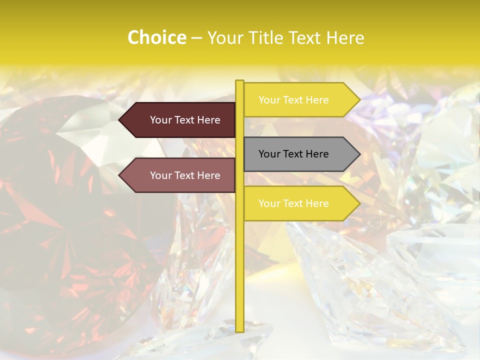 Valentine Precious Stone PowerPoint Template