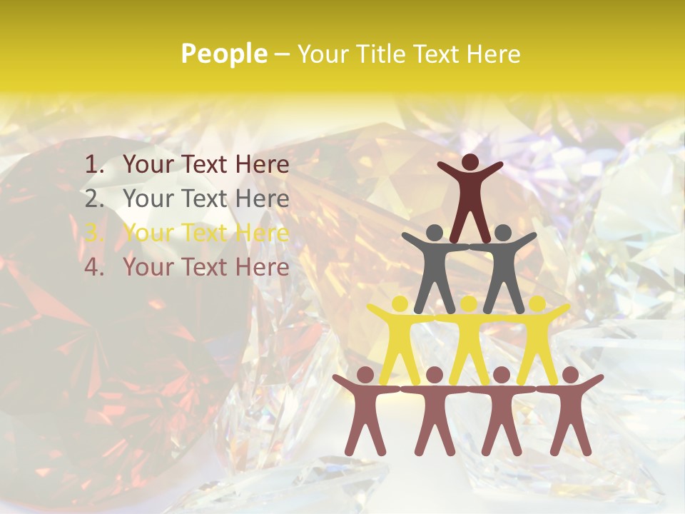 Valentine Precious Stone PowerPoint Template