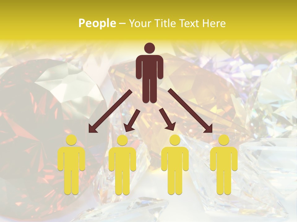 Valentine Precious Stone PowerPoint Template