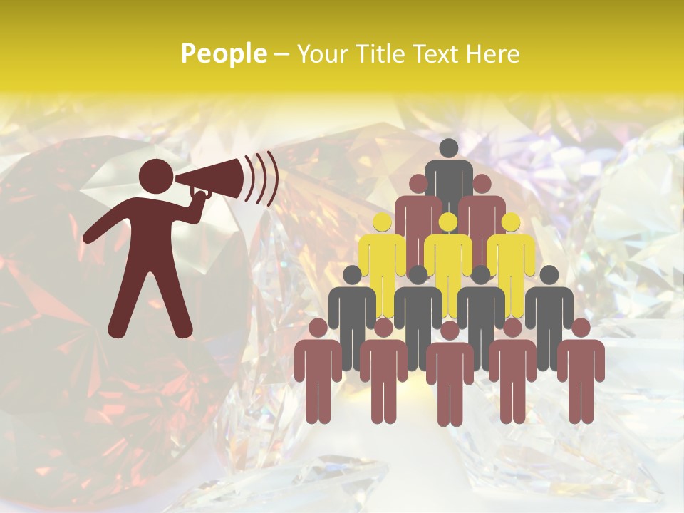 Valentine Precious Stone PowerPoint Template