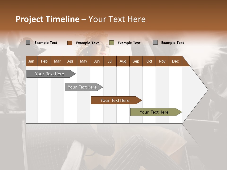 Glow Autograph Vintage PowerPoint Template