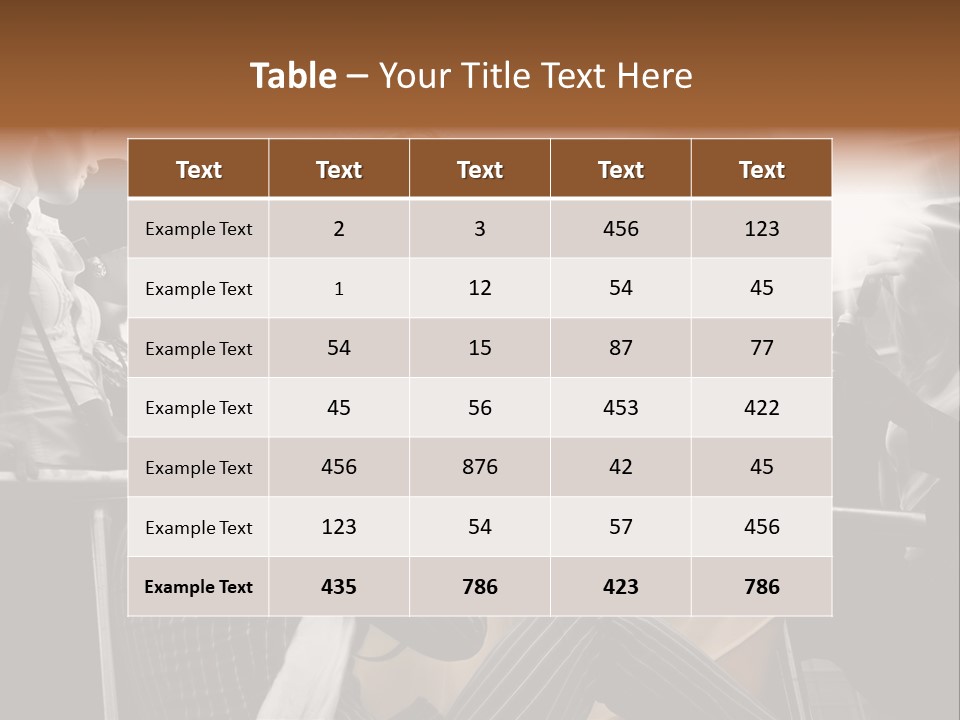 Glow Autograph Vintage PowerPoint Template