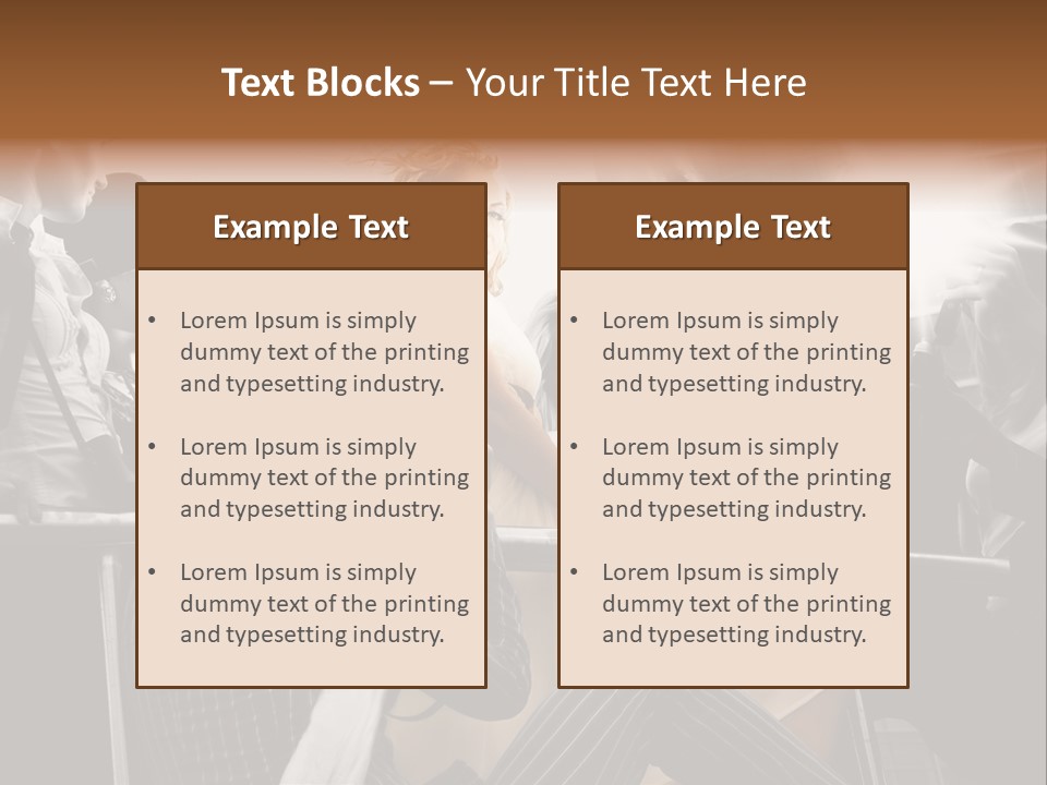 Glow Autograph Vintage PowerPoint Template