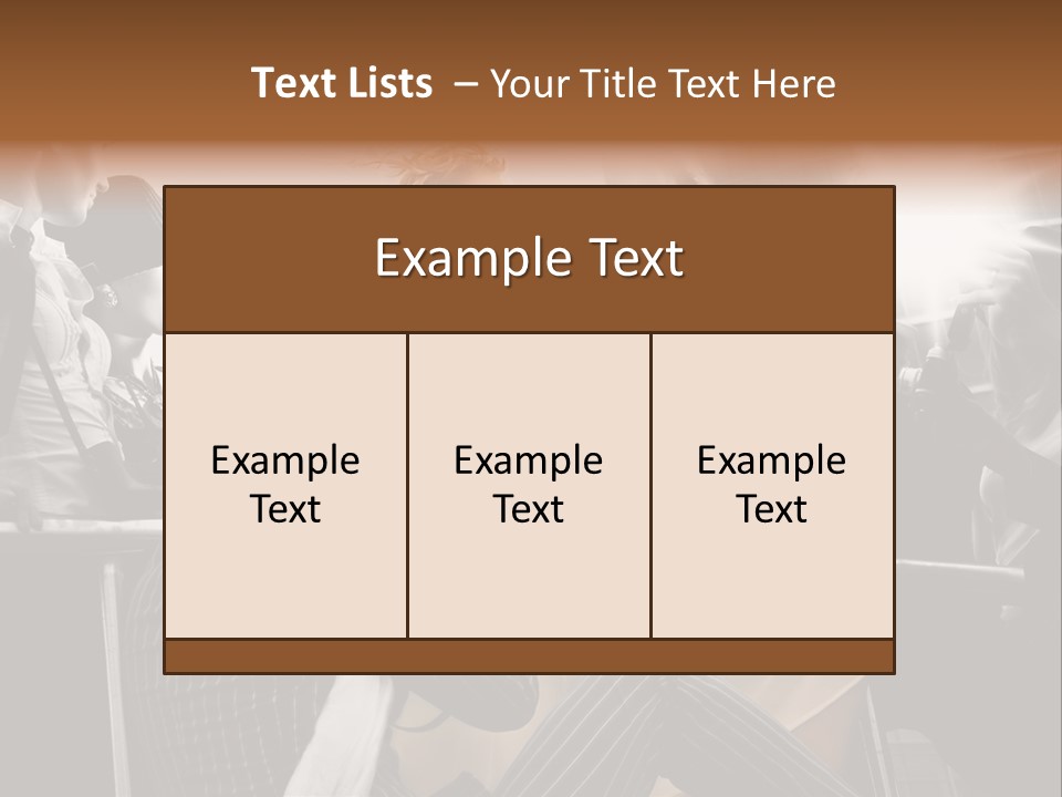 Glow Autograph Vintage PowerPoint Template