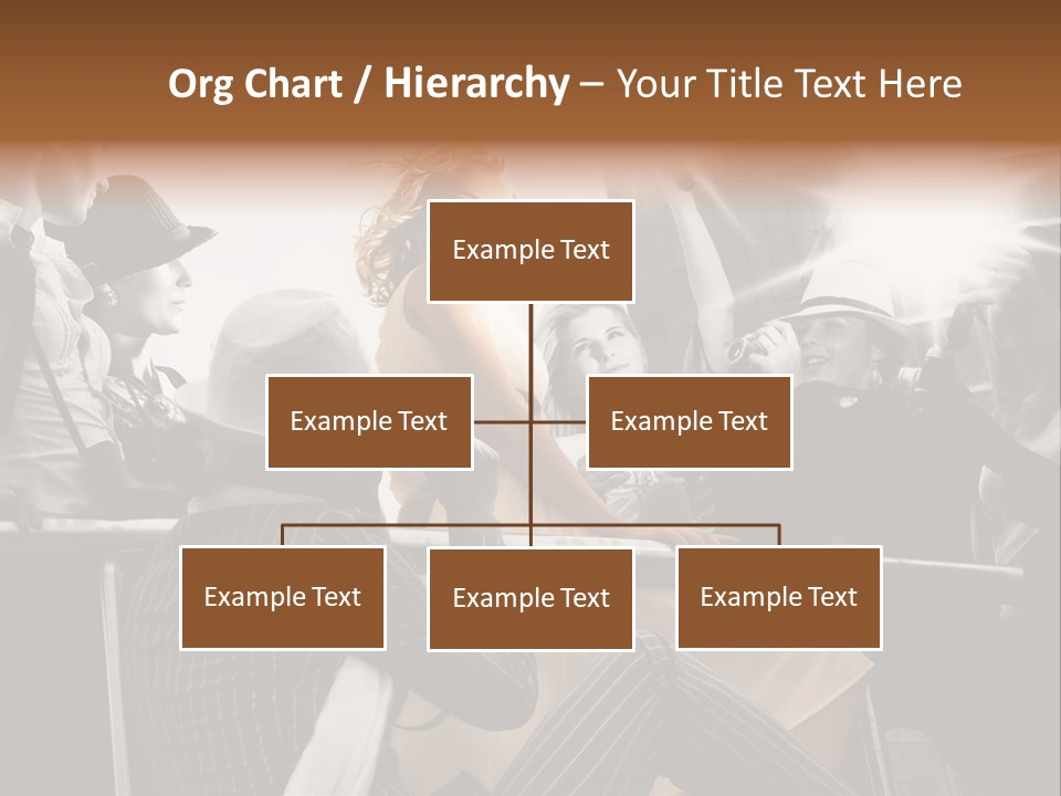 Glow Autograph Vintage PowerPoint Template