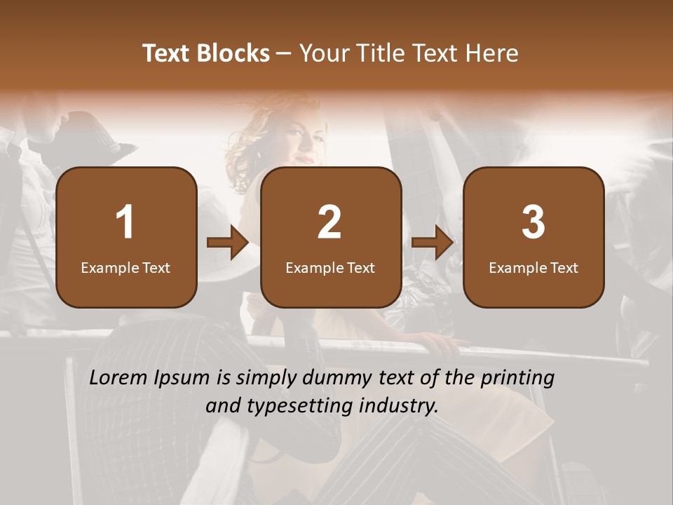 Glow Autograph Vintage PowerPoint Template