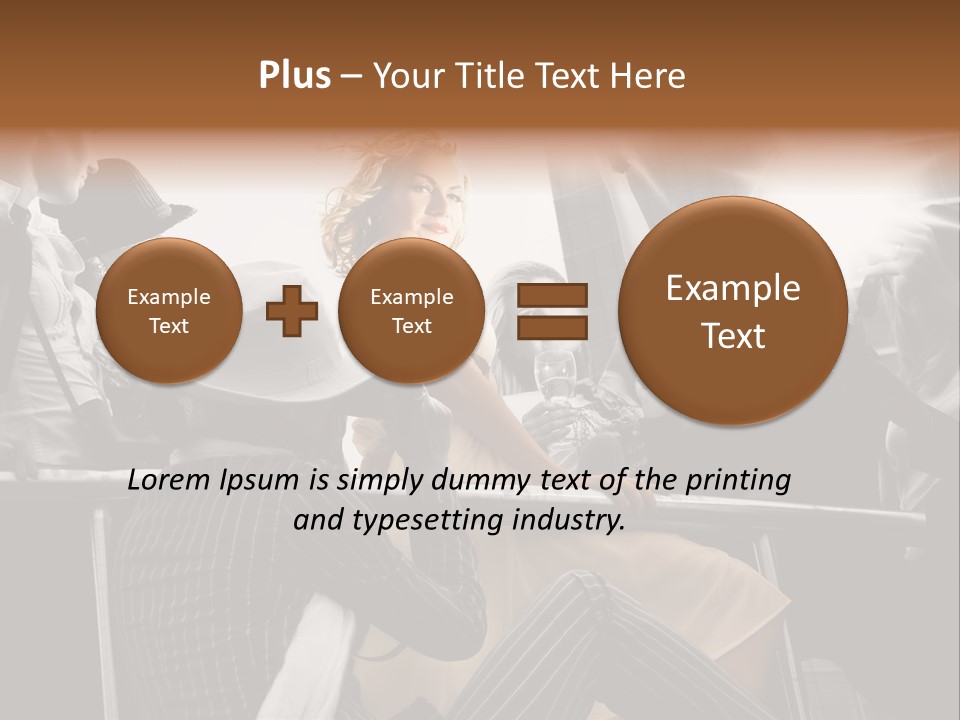 Glow Autograph Vintage PowerPoint Template