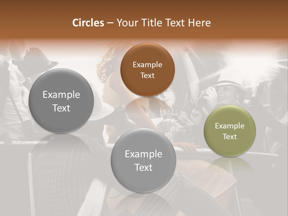 Glow Autograph Vintage PowerPoint Template