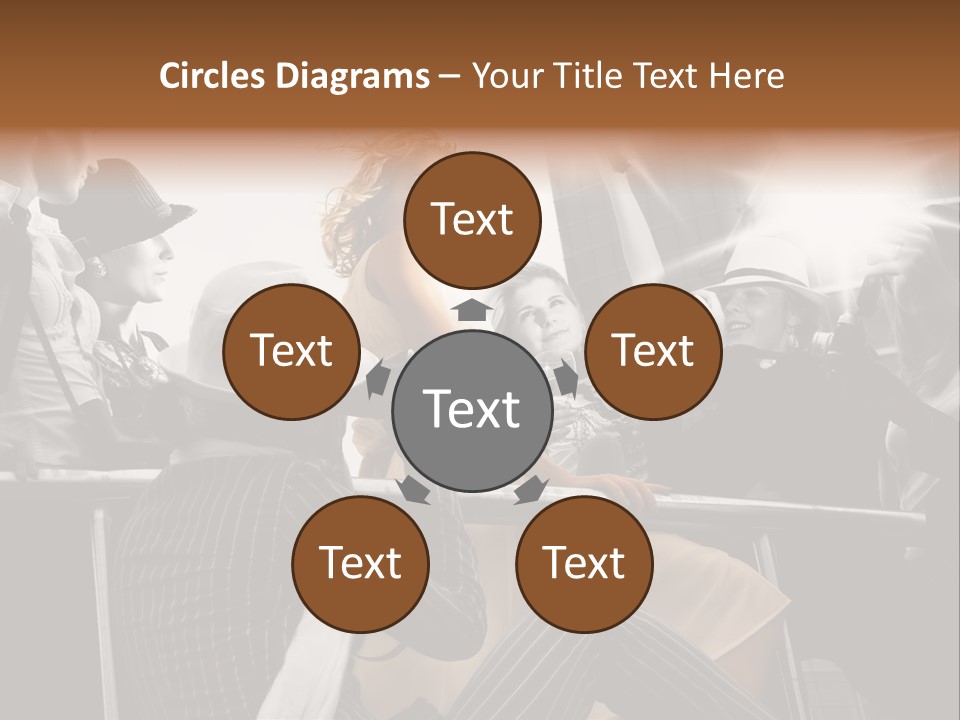 Glow Autograph Vintage PowerPoint Template