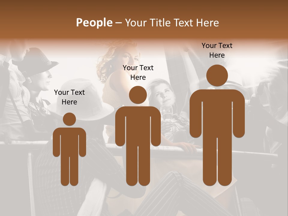 Glow Autograph Vintage PowerPoint Template