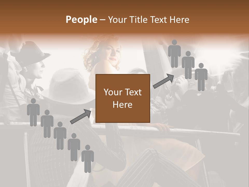 Glow Autograph Vintage PowerPoint Template