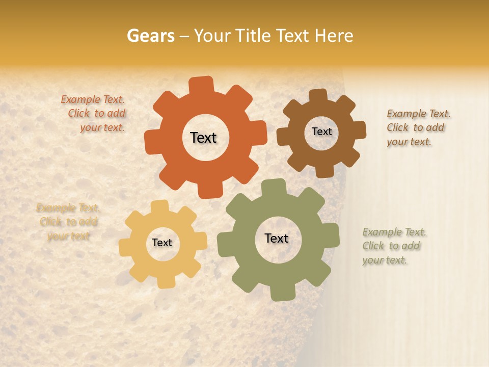 Closeup Macro Texture PowerPoint Template