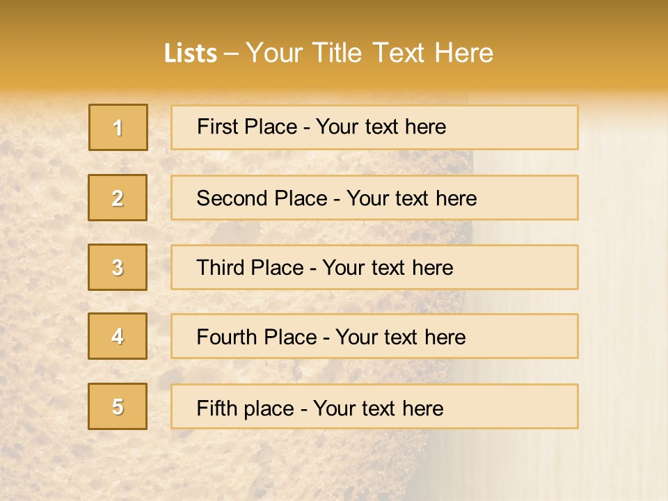 Closeup Macro Texture PowerPoint Template