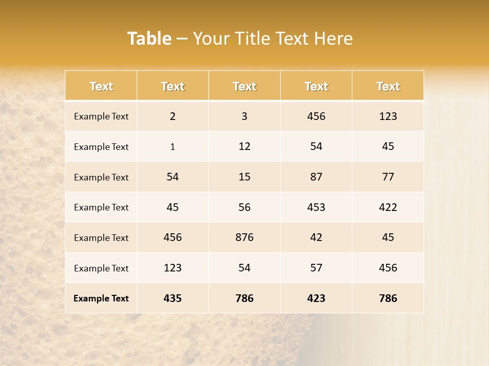 Closeup Macro Texture PowerPoint Template