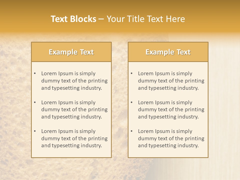 Closeup Macro Texture PowerPoint Template