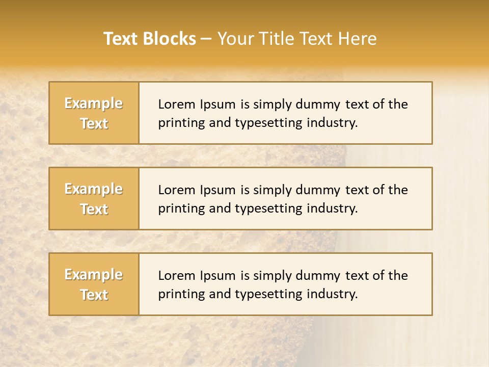 Closeup Macro Texture PowerPoint Template