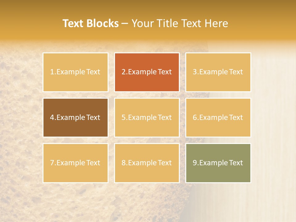 Closeup Macro Texture PowerPoint Template