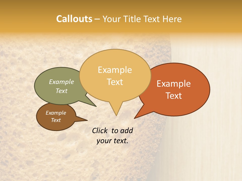 Closeup Macro Texture PowerPoint Template