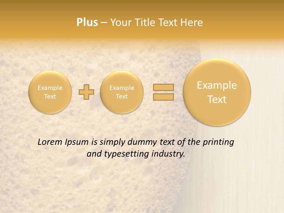 Closeup Macro Texture PowerPoint Template