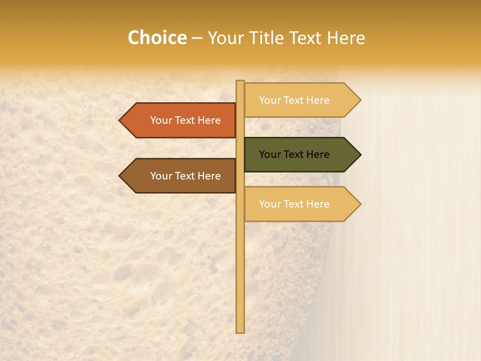 Closeup Macro Texture PowerPoint Template