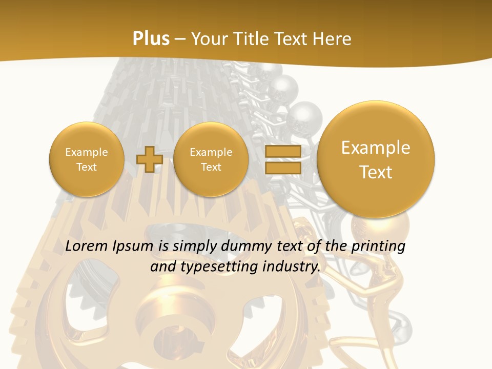 Altogether Together Over PowerPoint Template