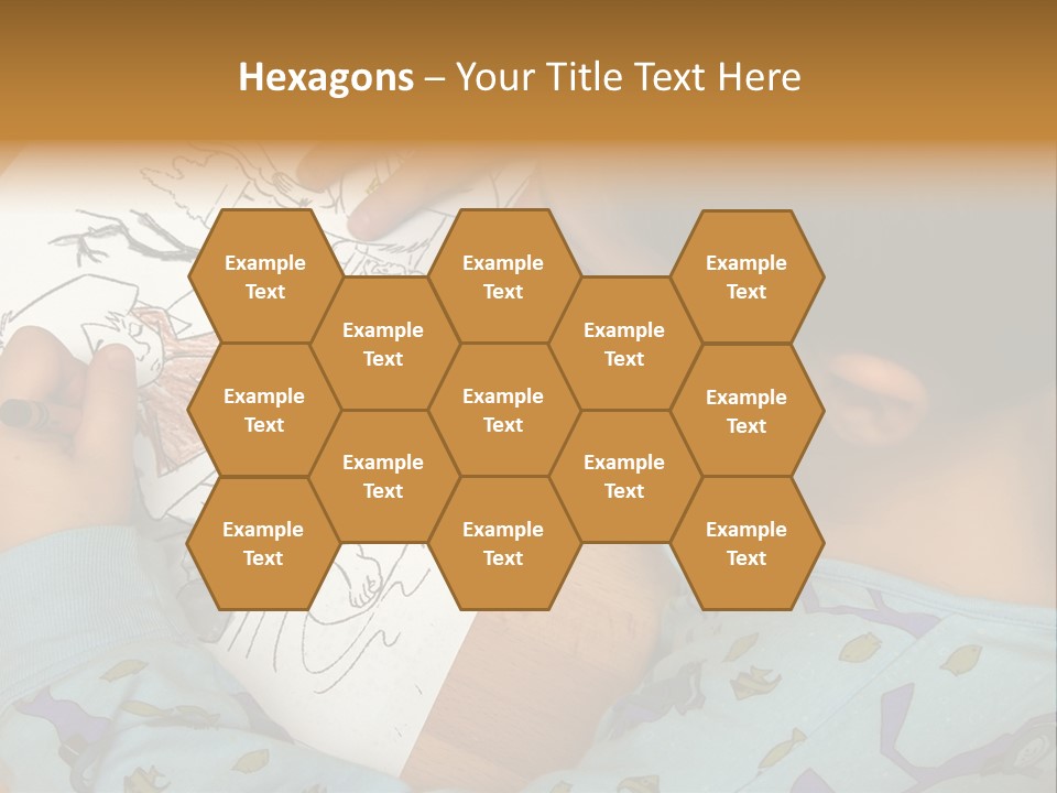 Marker Child Pastel PowerPoint Template