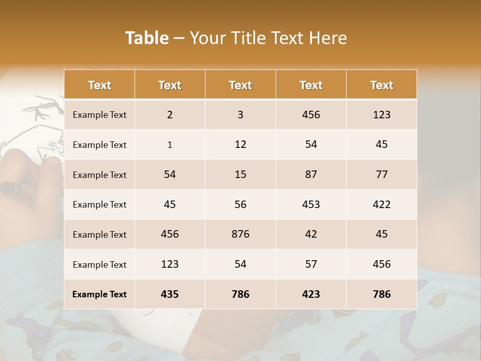 Marker Child Pastel PowerPoint Template