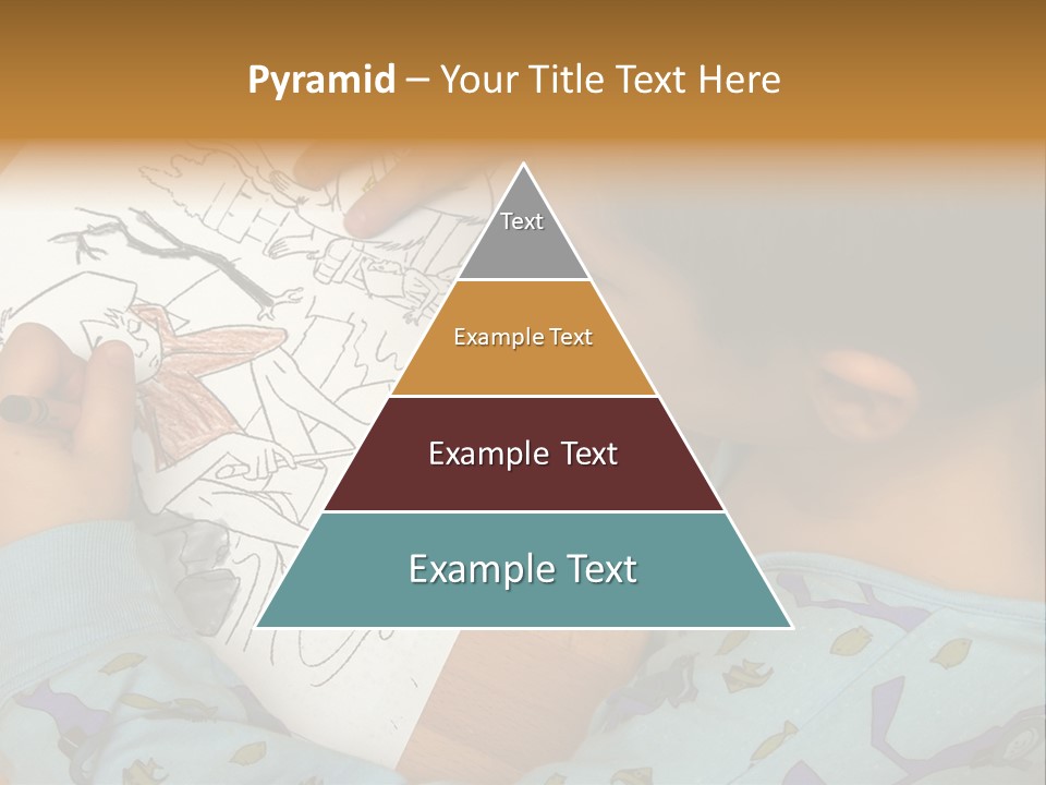 Marker Child Pastel PowerPoint Template