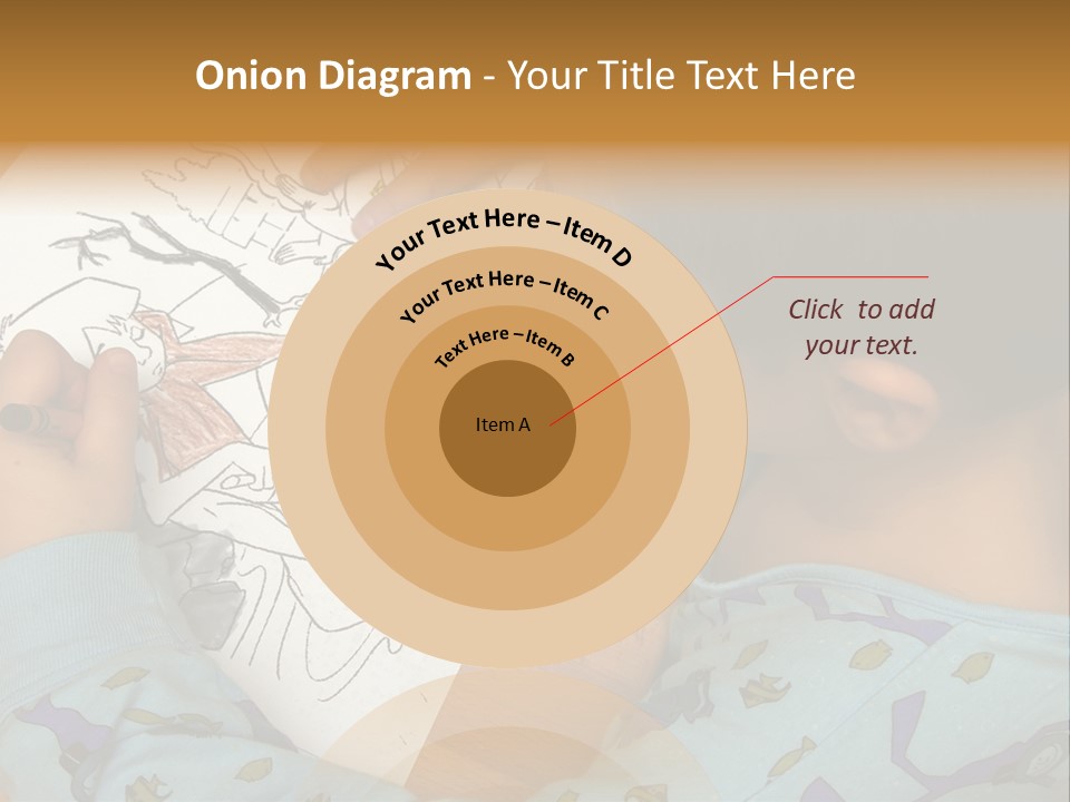 Marker Child Pastel PowerPoint Template